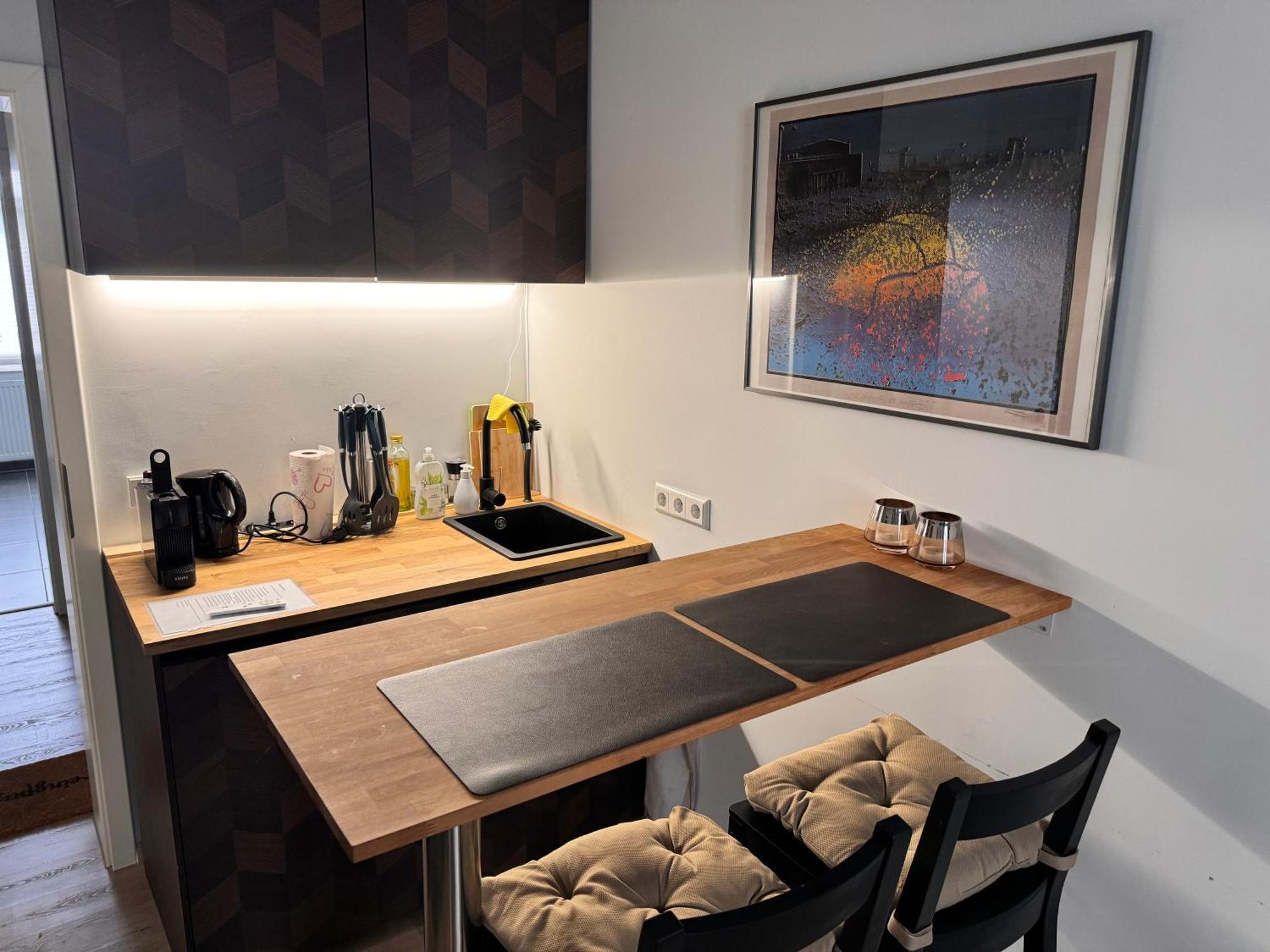 Artappartement Leipzig Buitenkant foto